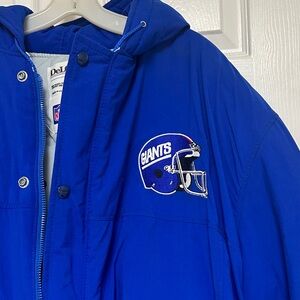DeLong NFL Giants Blue Jacket